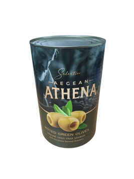 Оливки зелені без кісточки Athena 4200 г 2767096517 фото